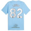 Officiële Voetbalshirt Manchester City Lewis 82 Thuis 2023-24 - Heren